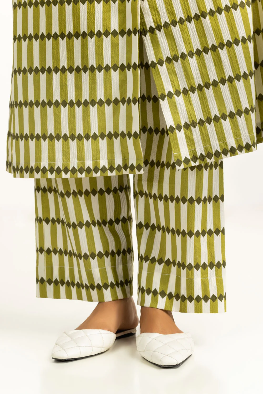 Ripple Crinkle Printed Co-Ord Set - Image 6