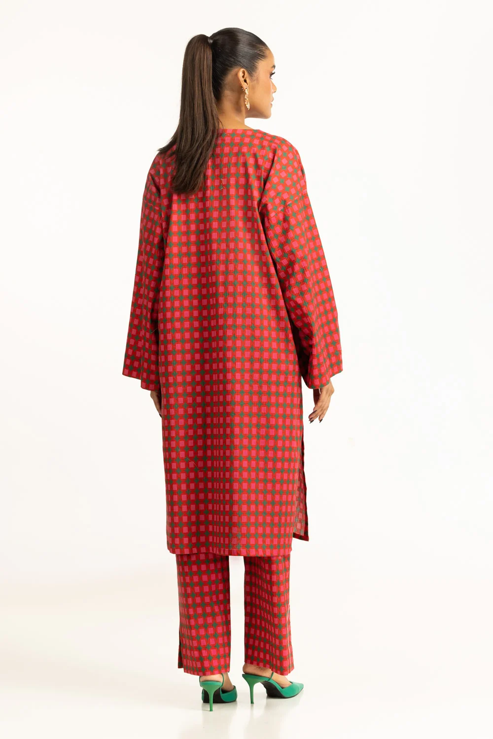 Ripple Crinkle Printed Co-Ord Set - Image 3
