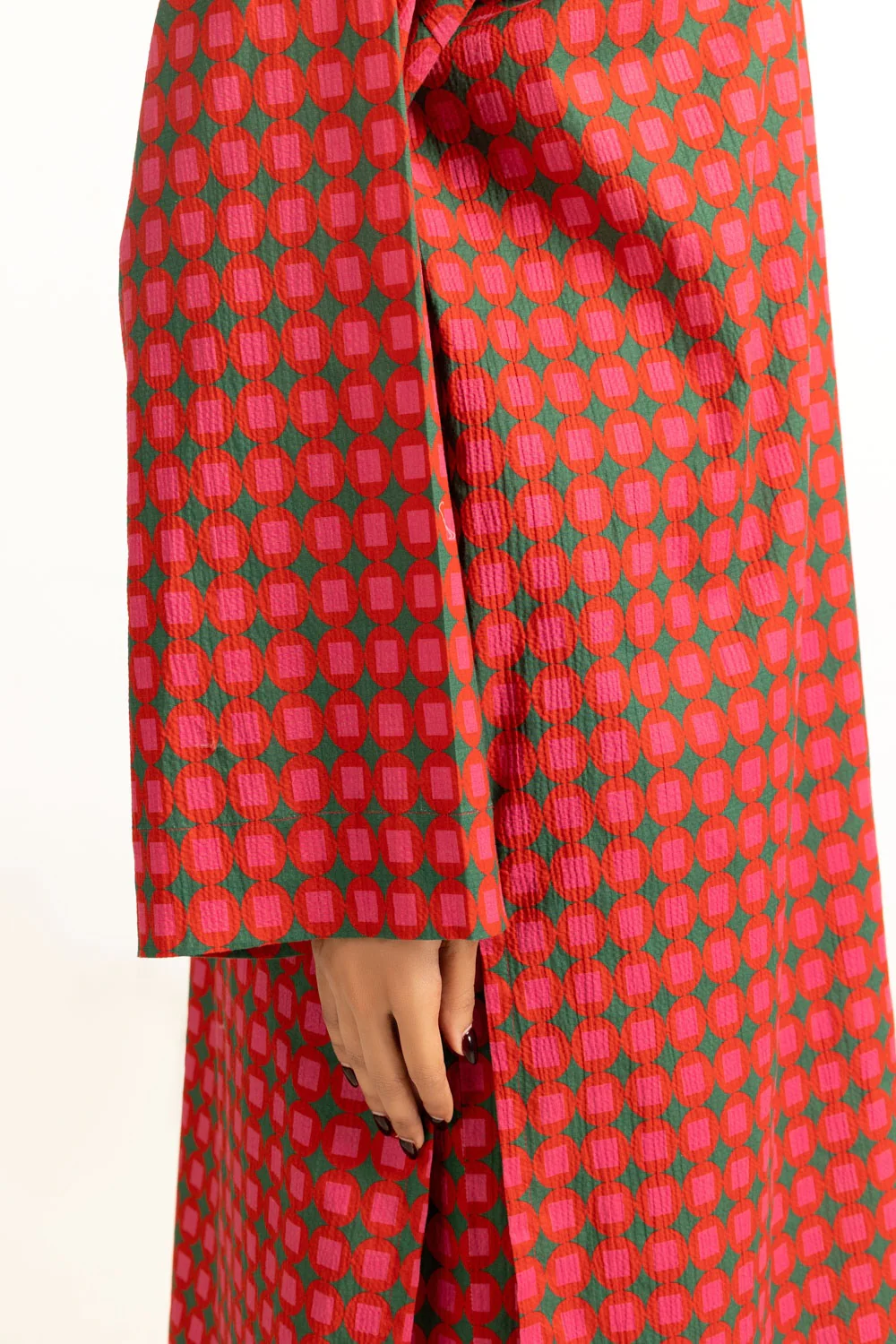 Ripple Crinkle Printed Co-Ord Set - Image 6