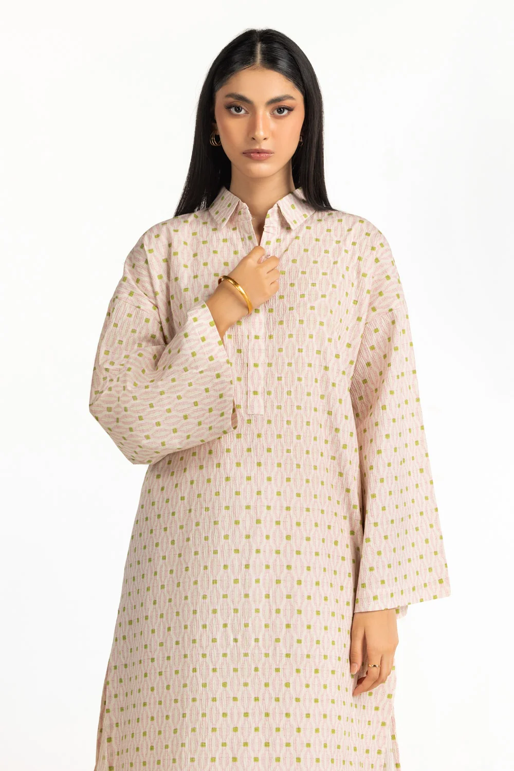 Ripple Crinkle Printed Co-Ord Set - Image 5