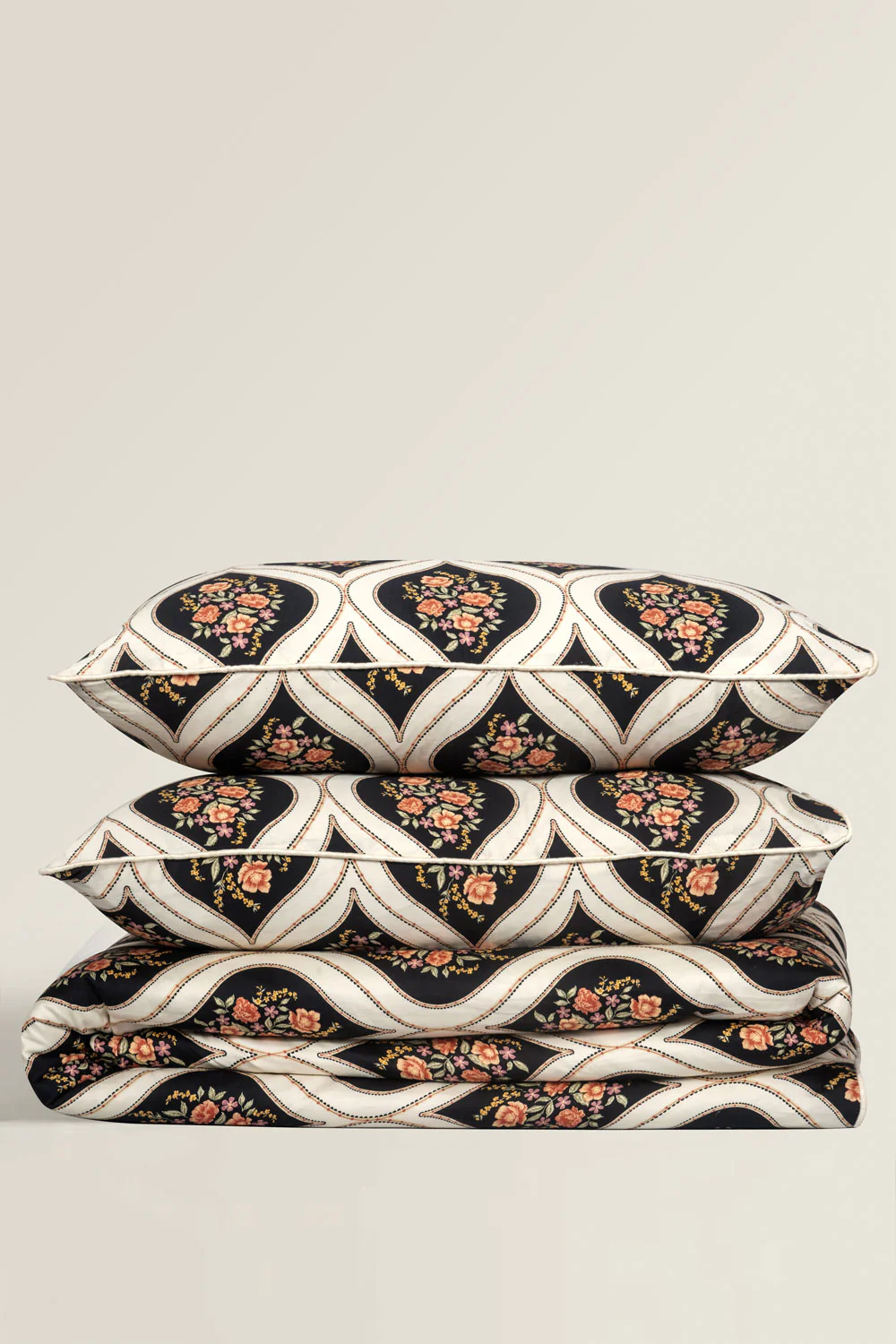 Rose Ogee T-200 Quilt Cover Set - Image 4