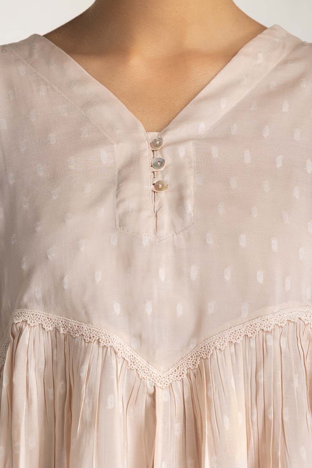 Ruffled Layered Blouse - Image 2