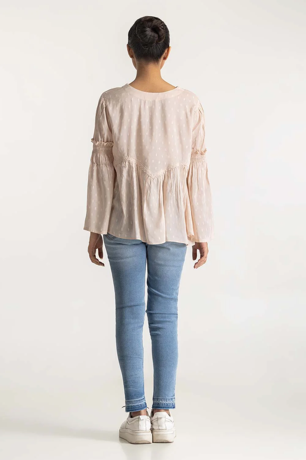 Ruffled Layered Blouse - Image 5
