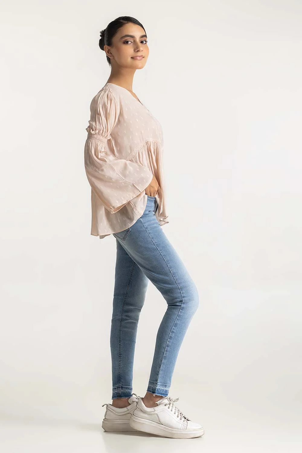 Ruffled Layered Blouse - Image 6