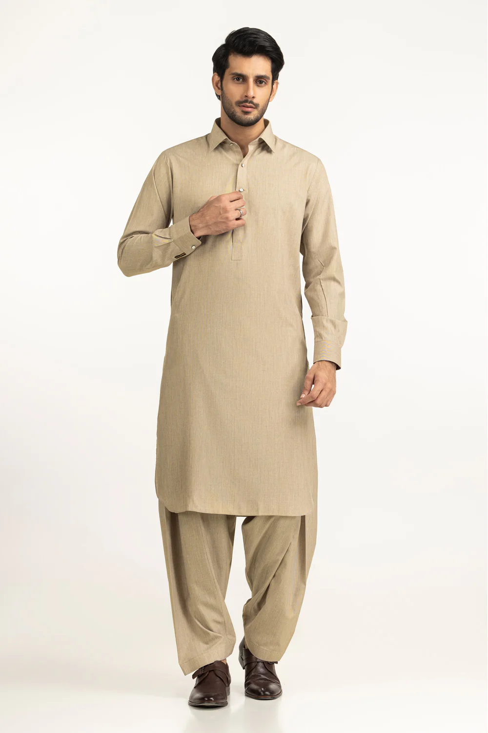 Sada Bahar Unstitched Fabric Blended-LF - Image 2