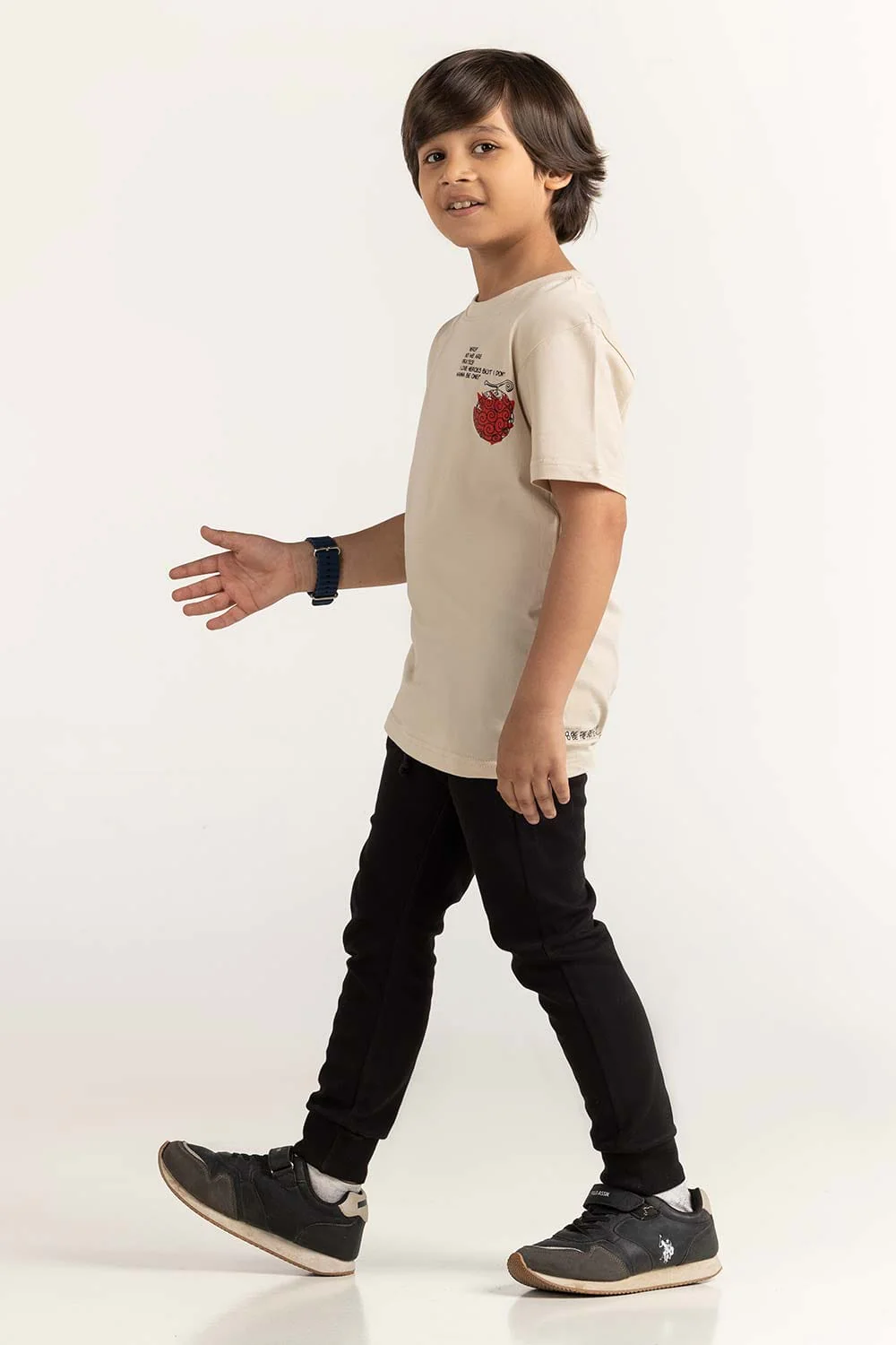 Sand Junior Boy Knit Printed Tee - Image 4