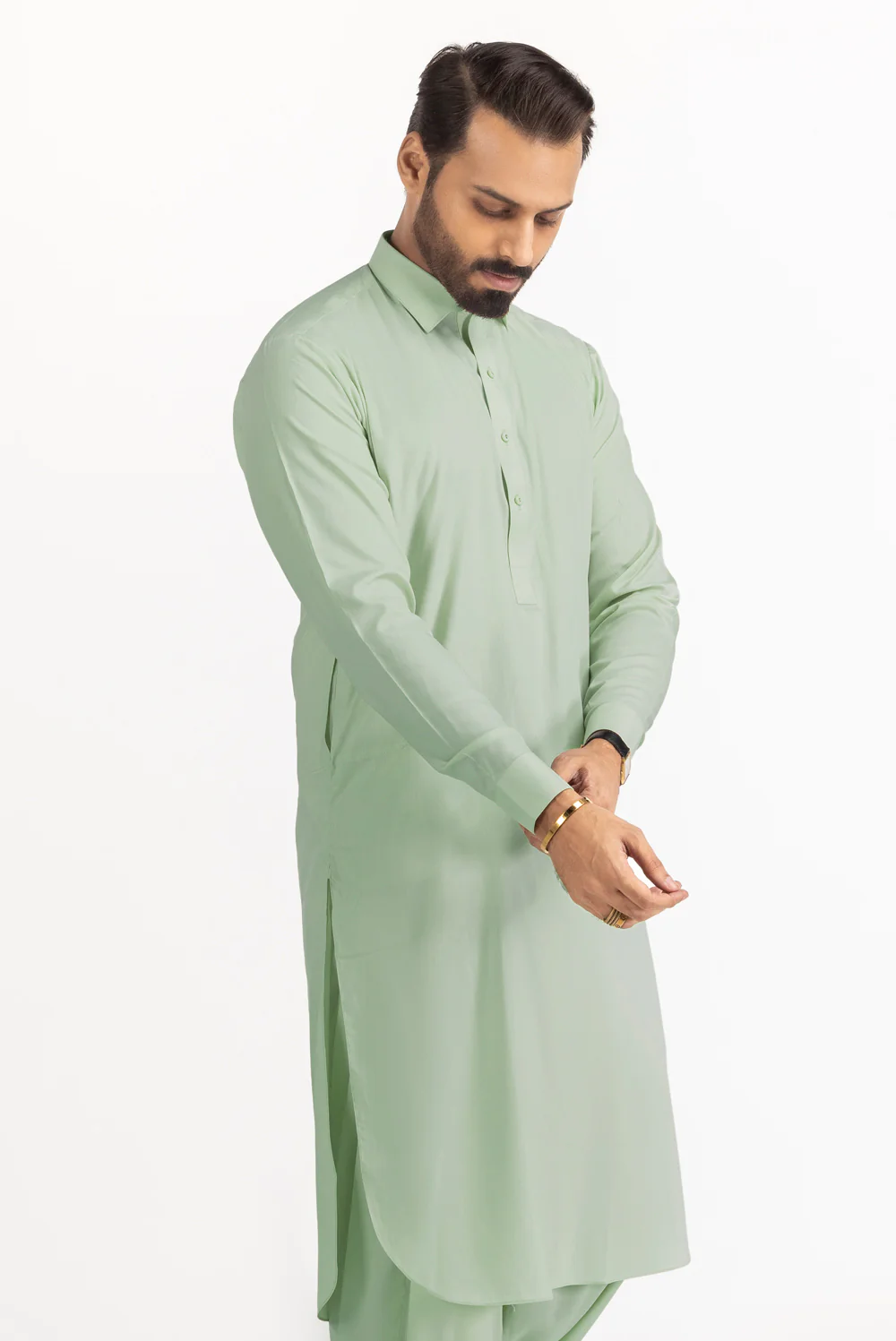 Sangam Cotton Unstitched Fabric Cotton-LF - Image 12