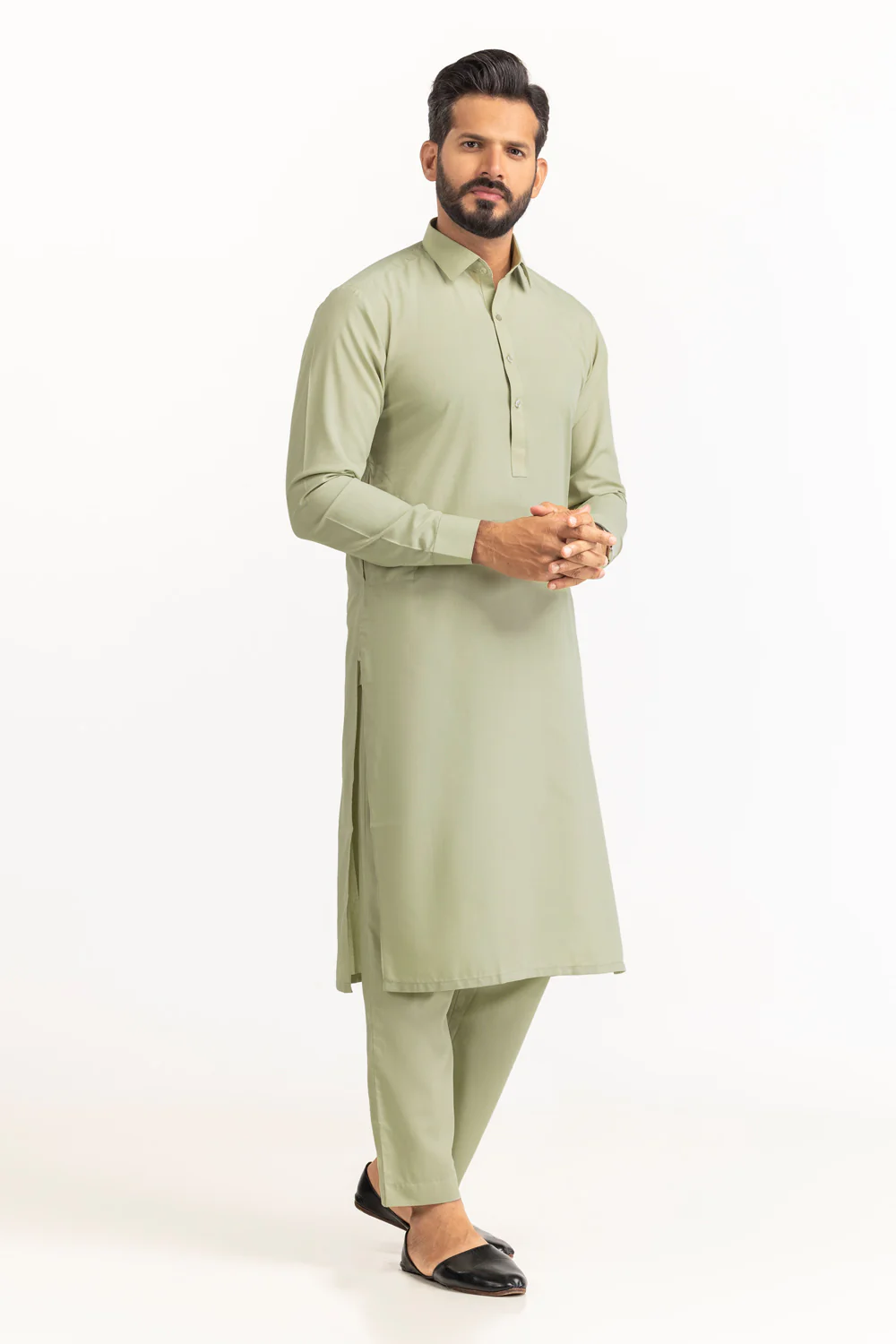 Sangam Cotton Unstitched Fabric Cotton-LF - Image 3