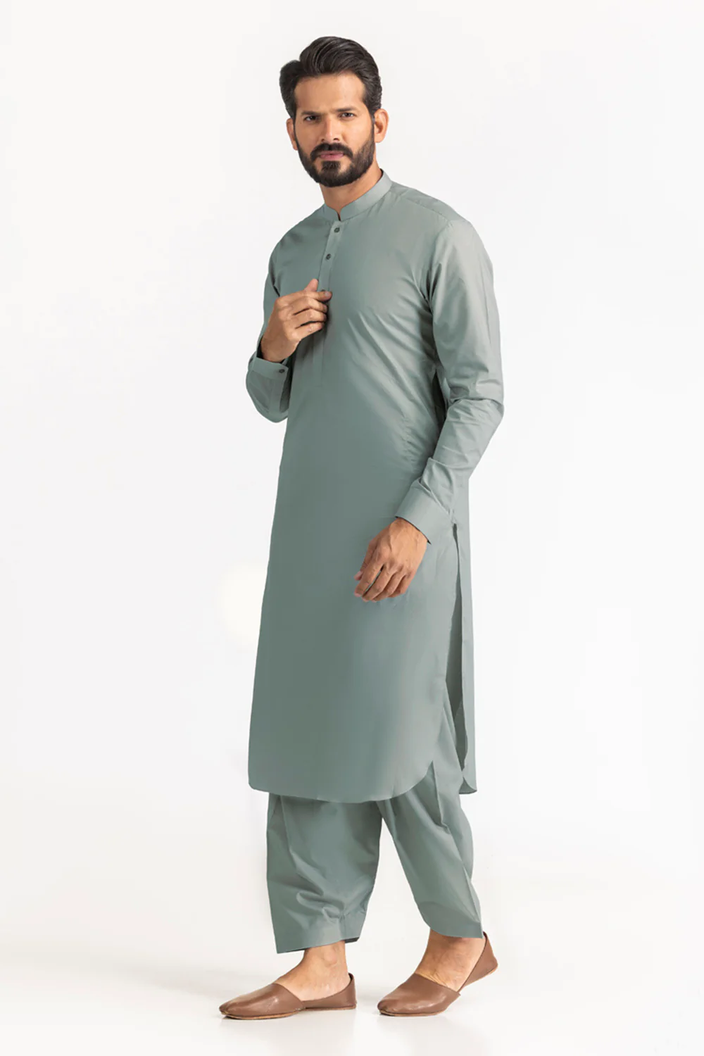 Sangam Cotton Unstitched Fabric Cotton-LF - Image 62