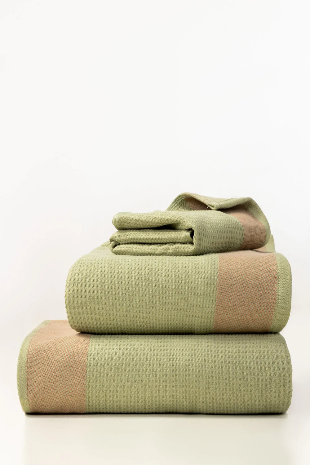 Seafoam Waffle Towel - Image 2