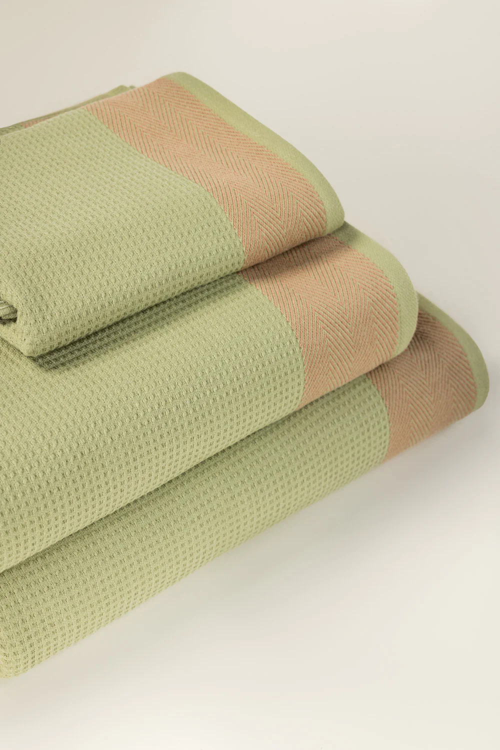 Seafoam Waffle Towel - Image 3