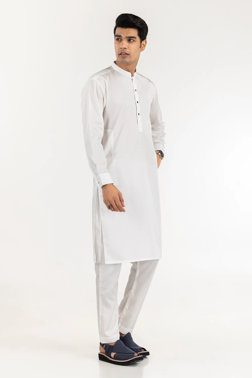 Serene Latha Unstitched Fabric Cotton-LF - Image 10