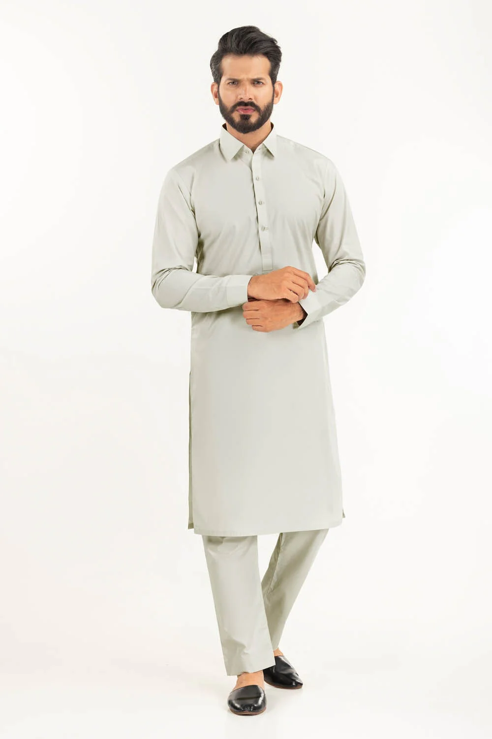 Shahjahan Latha Unstitched Fabric Cotton-LF - Image 4