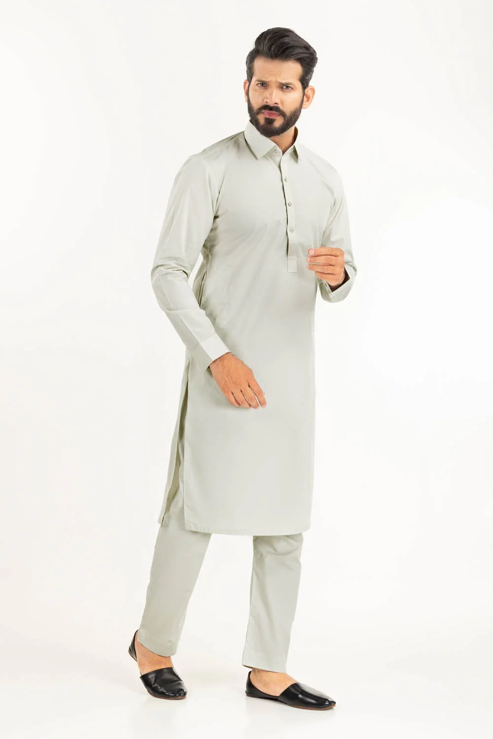 Shahjahan Latha Unstitched Fabric Cotton-LF - Image 5