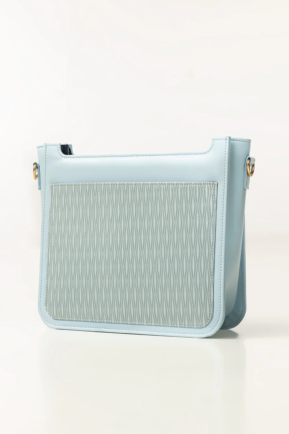 Sky Blue Shoulder Bag - Image 4