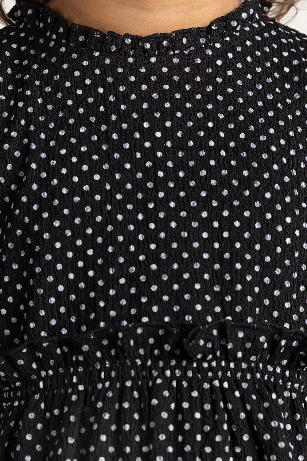 Sleeveless Textured Dress - Image 5