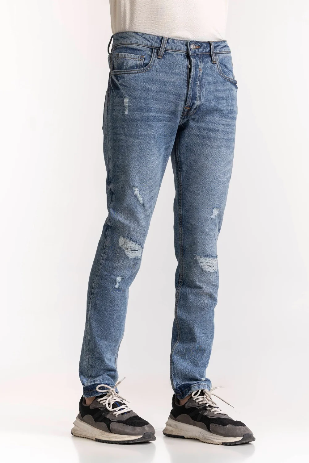 Slim Fit Jeans MNJNSSS24014 - Image 4