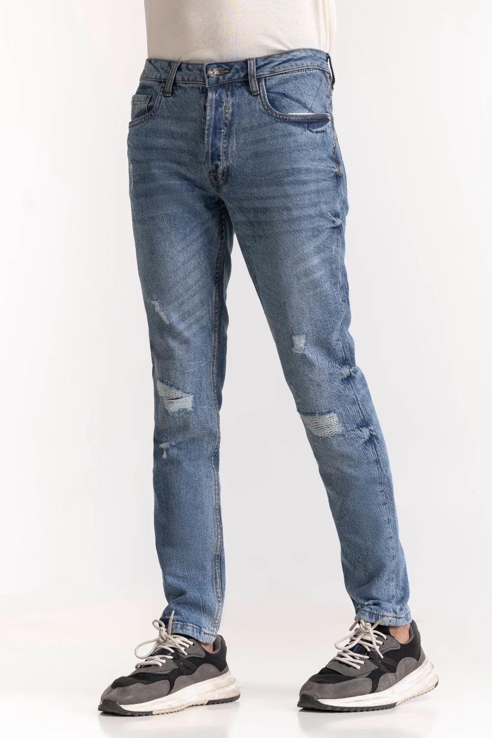 Slim Fit Jeans MNJNSSS24014 - Image 5