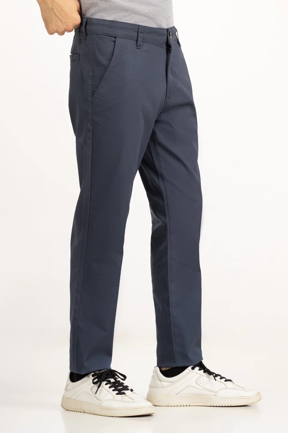 Slim Fit Khaki Pants - Image 2