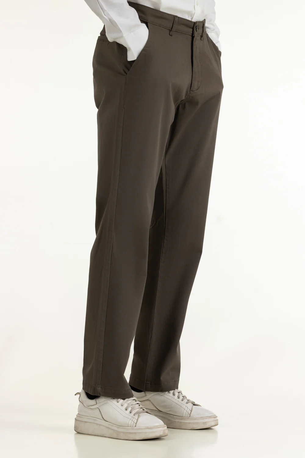 Slim Fit Khaki Pants - Image 2