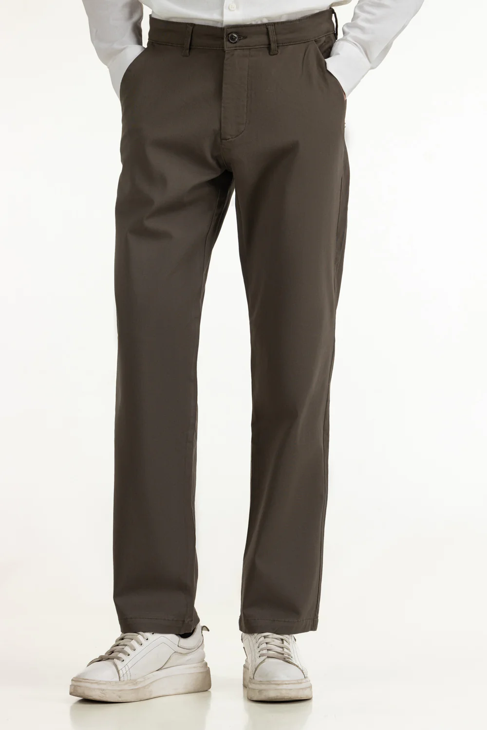 Slim Fit Khaki Pants - Image 3