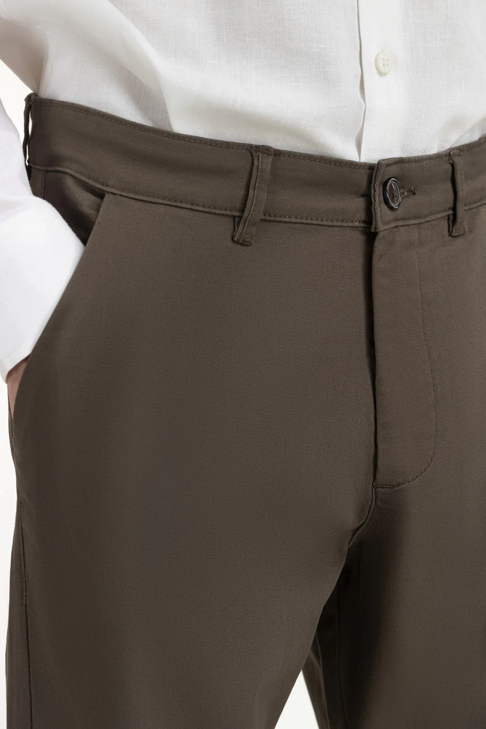 Slim Fit Khaki Pants - Image 4