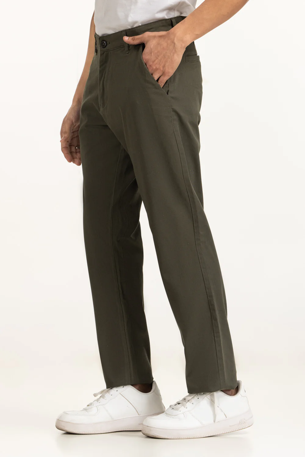 Slim Fit Khaki Pants - Image 3