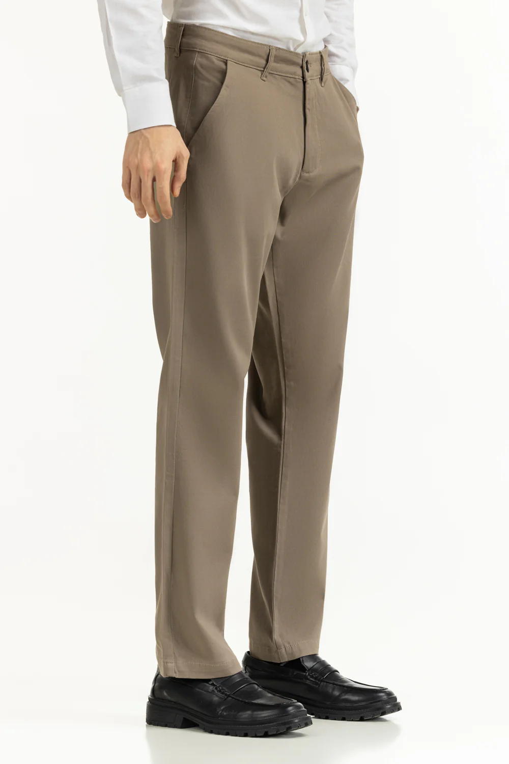 Slim Fit Khaki Pants - Image 2