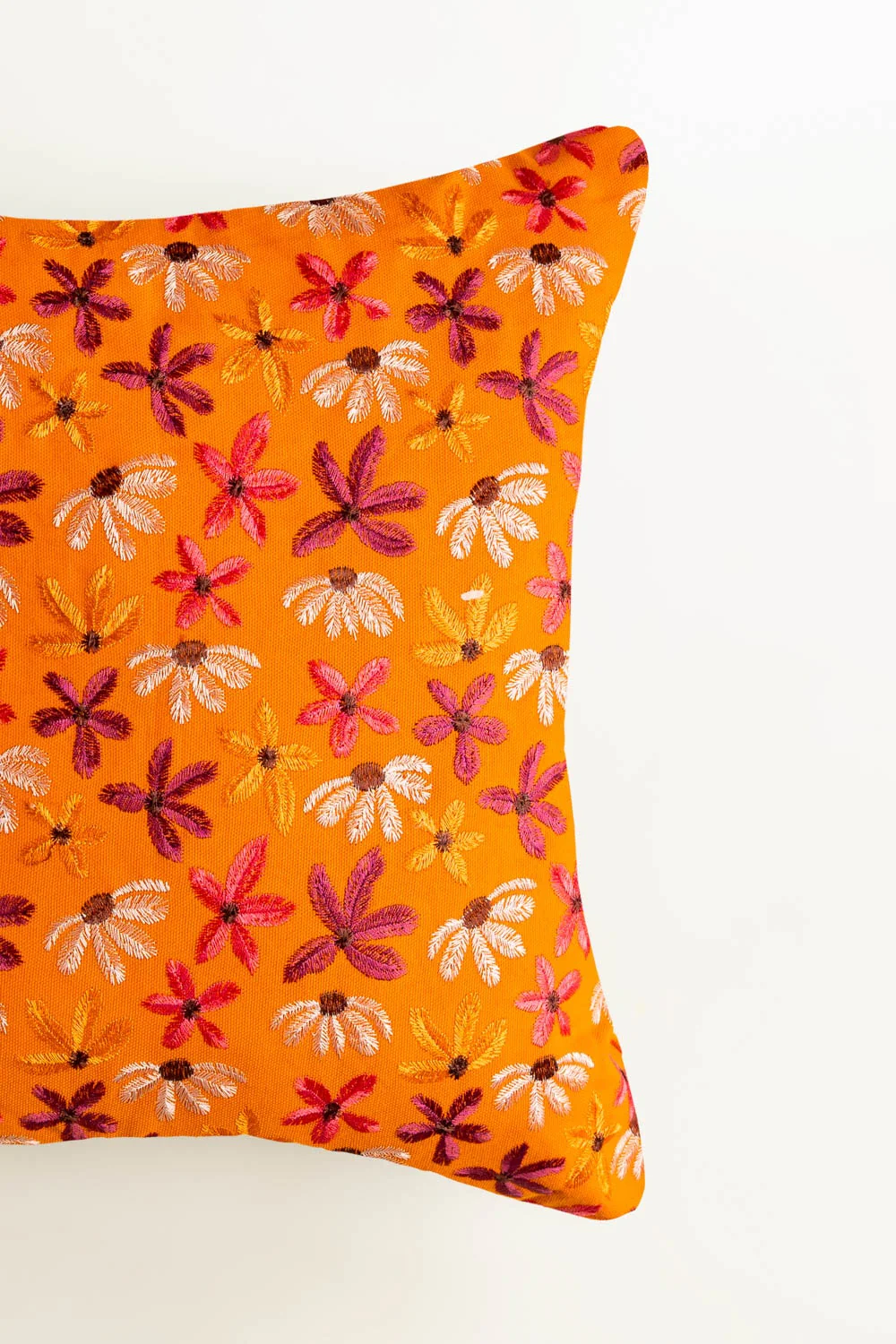 SS25-EC-040 Terry Embroidered Cushion Cover - Image 2