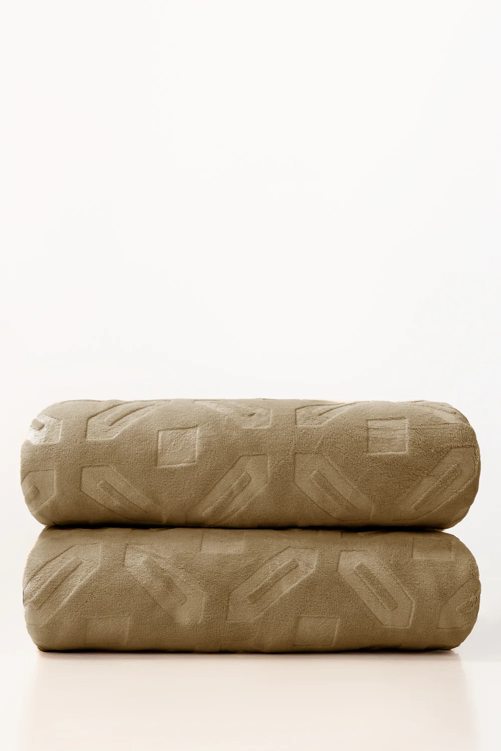 Kelp Double Ply Fleece Throw - Image 3