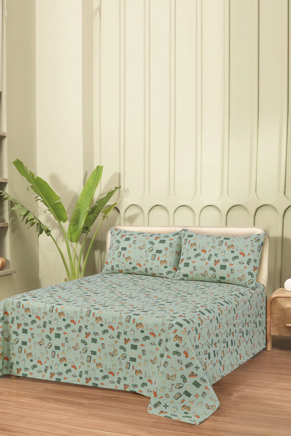 Printed Bed Sheet Set - Image 2