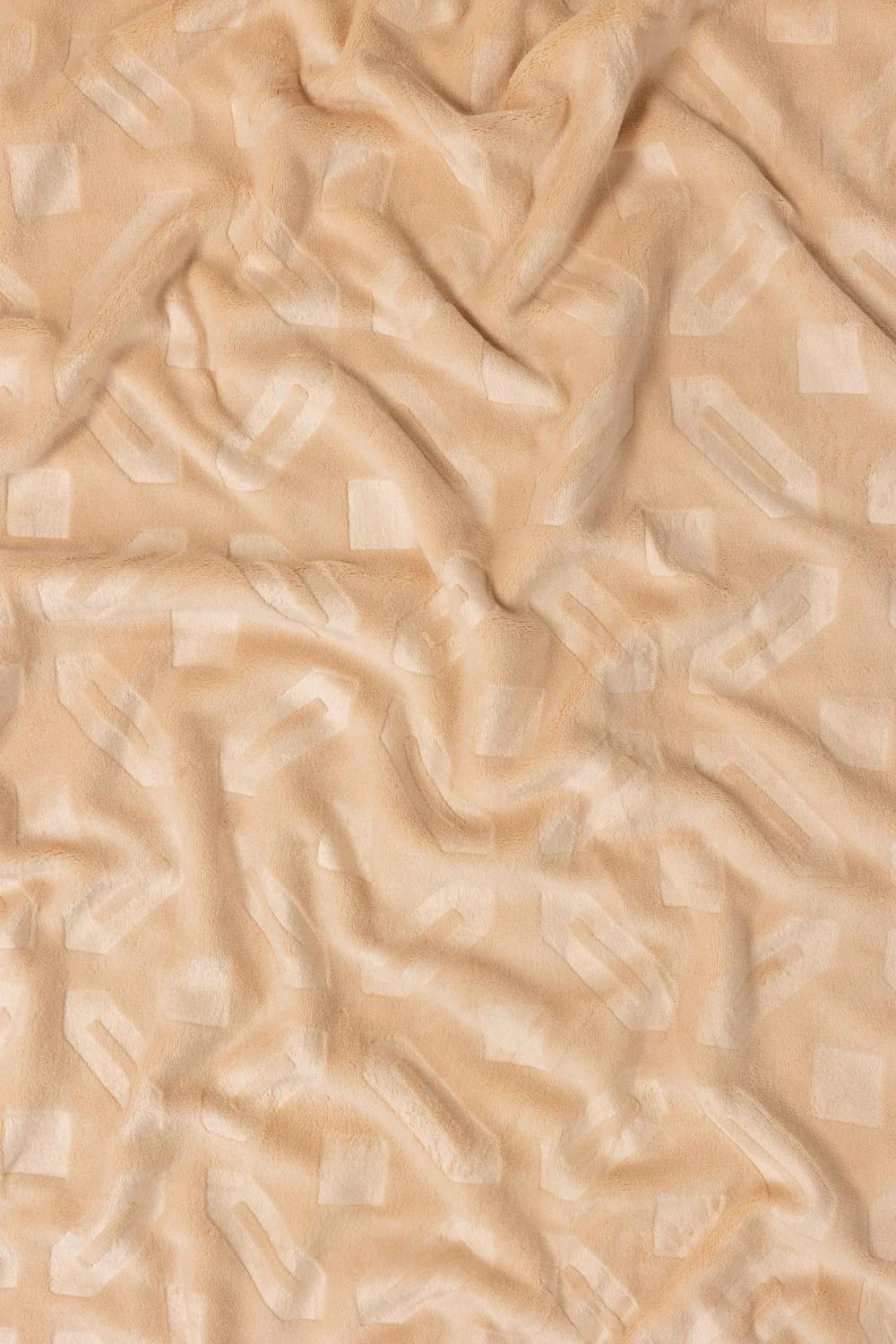 Macadamia Double Ply Fleece Throw - Image 4