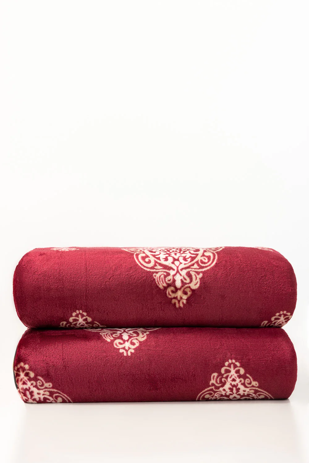 Mahogany Single Ply Fleece Throw - Image 3