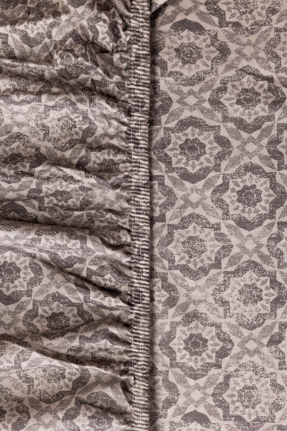 Stone Jersey Fitted Sheet - Image 3