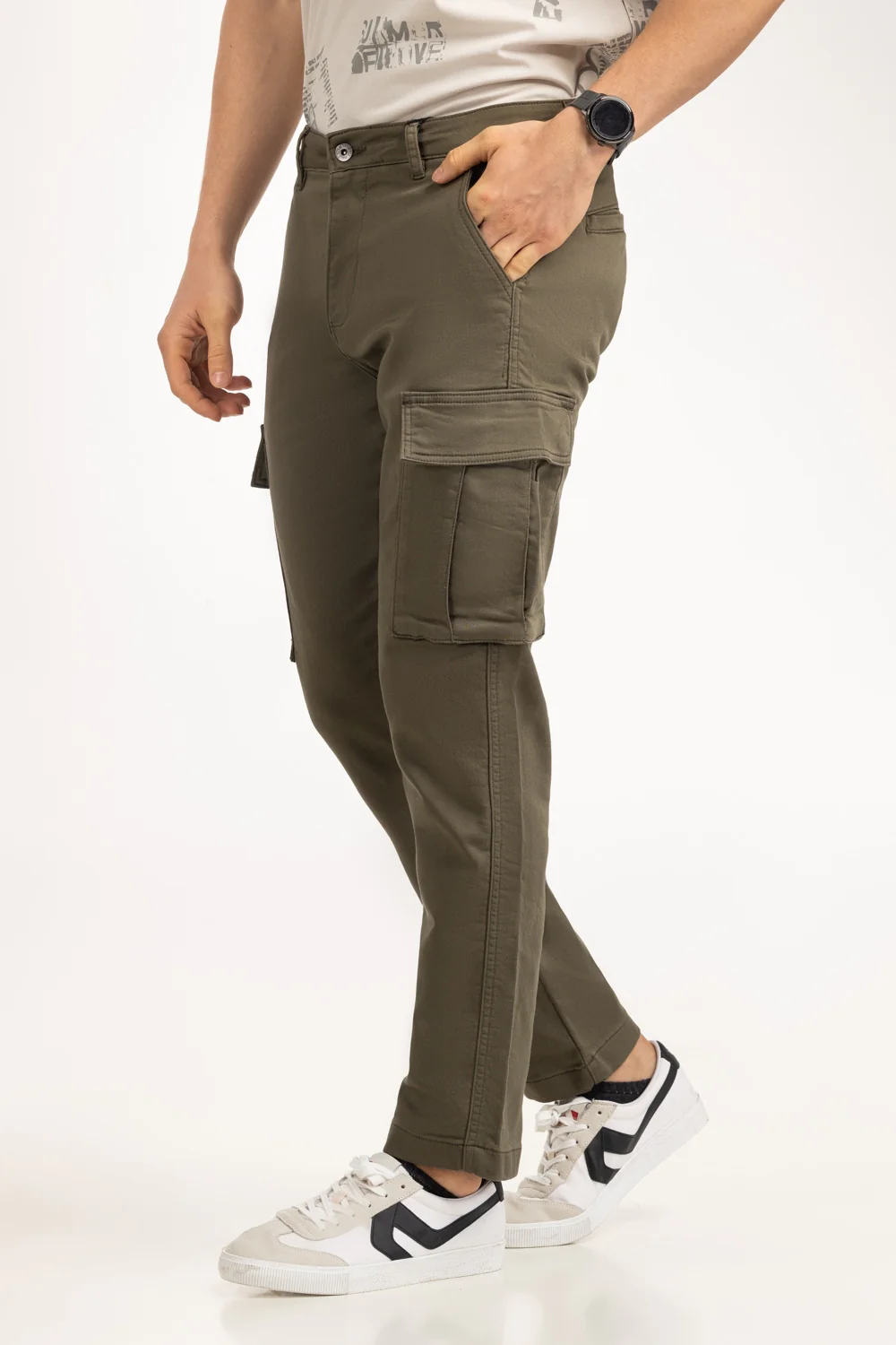 Straight Fit Trousers - Image 3