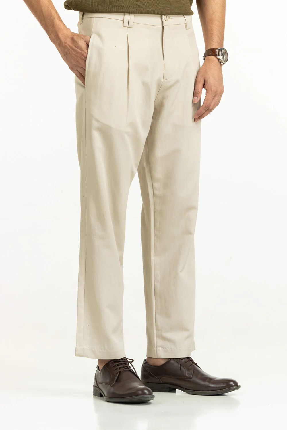 Straight Fit Trousers - Image 2