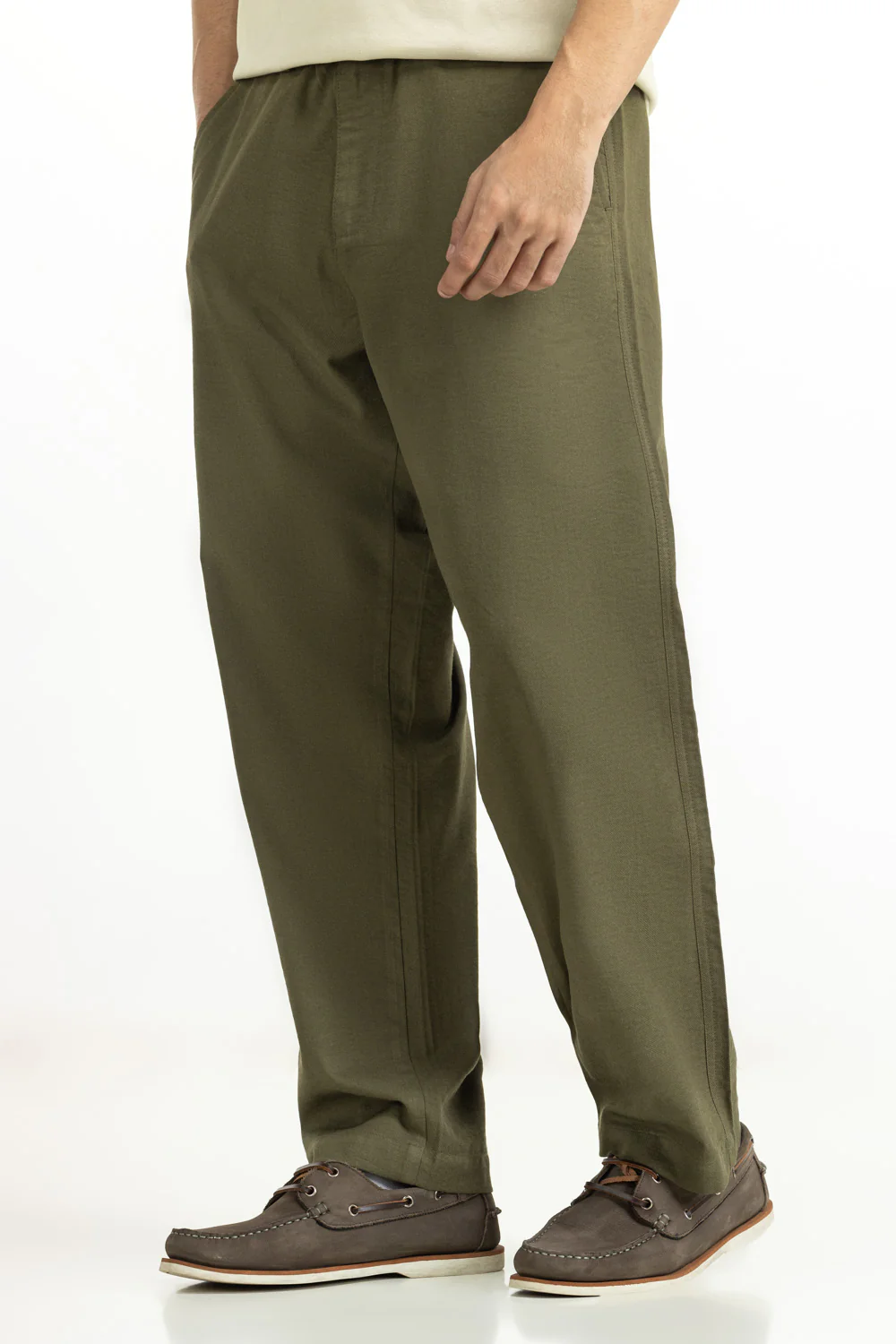 Straight Fit Trousers - Image 3