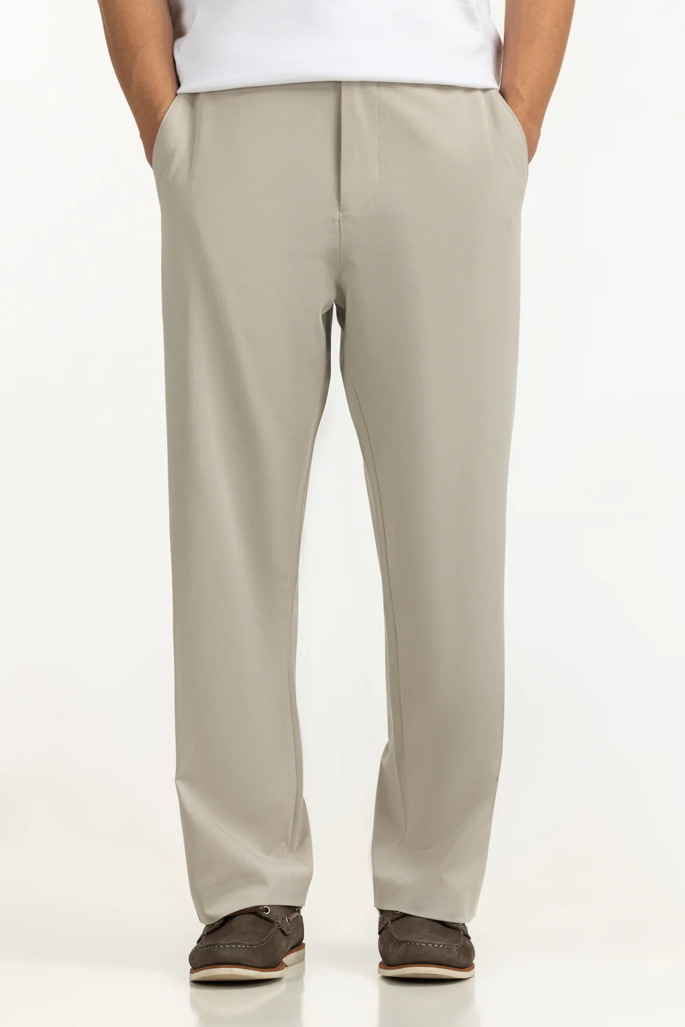 Straight Fit Trousers