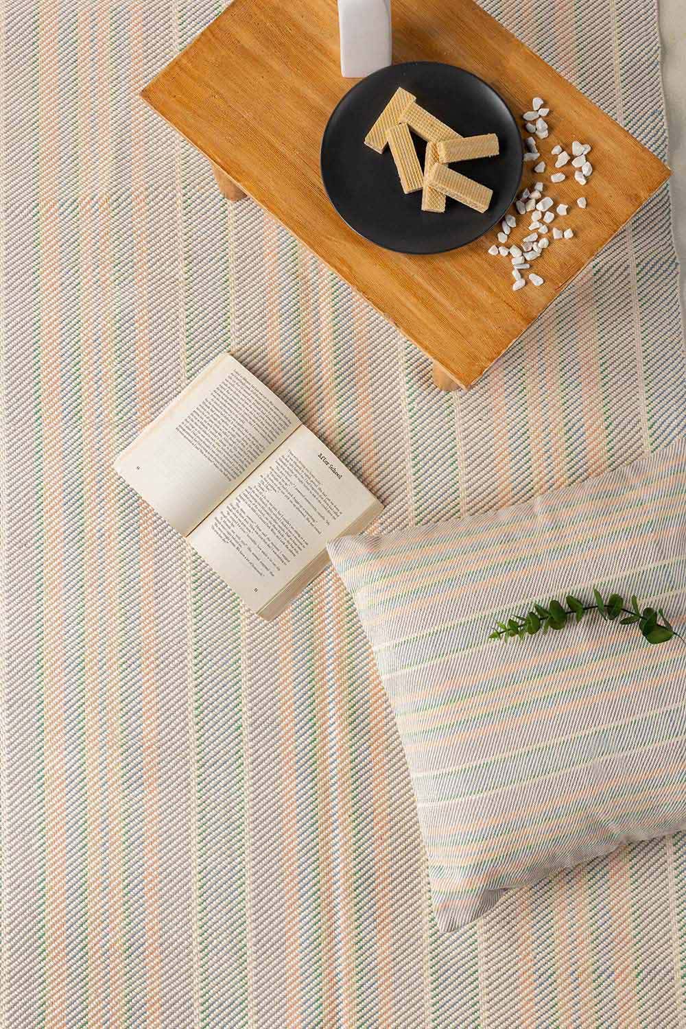 Stripe Woven Cushion Cover - Image 4