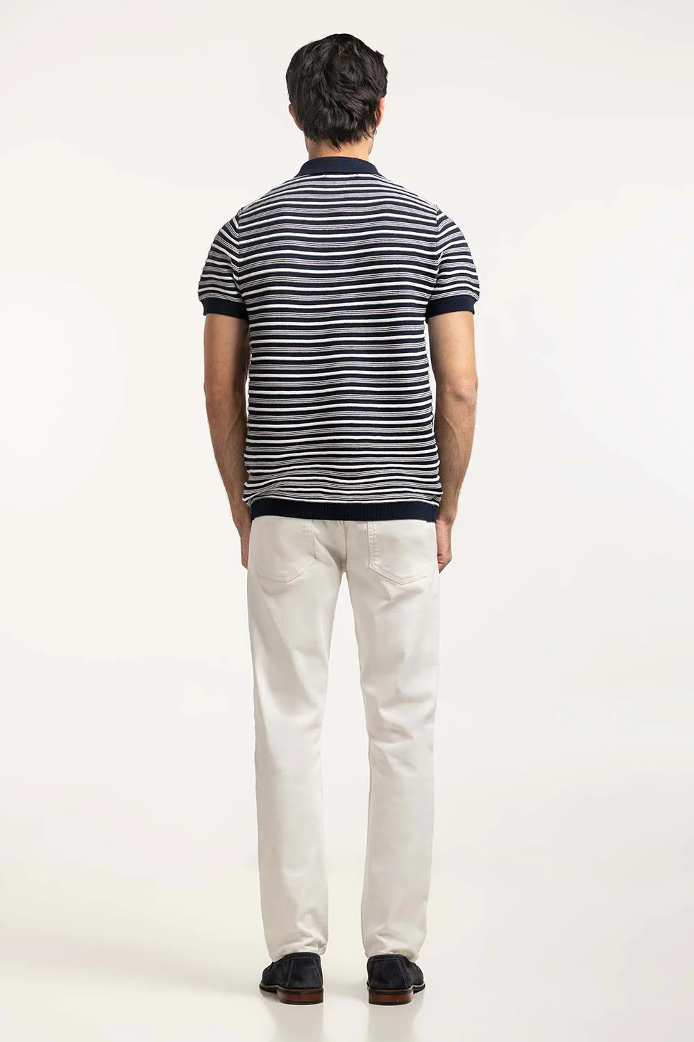 Striped Knit Polo - Image 6