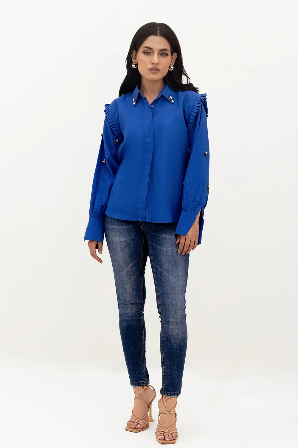 Studio Collection Embellished Shirt - Image 2