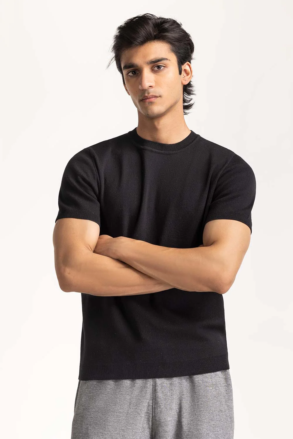 Sweater Knit Tee - Image 3