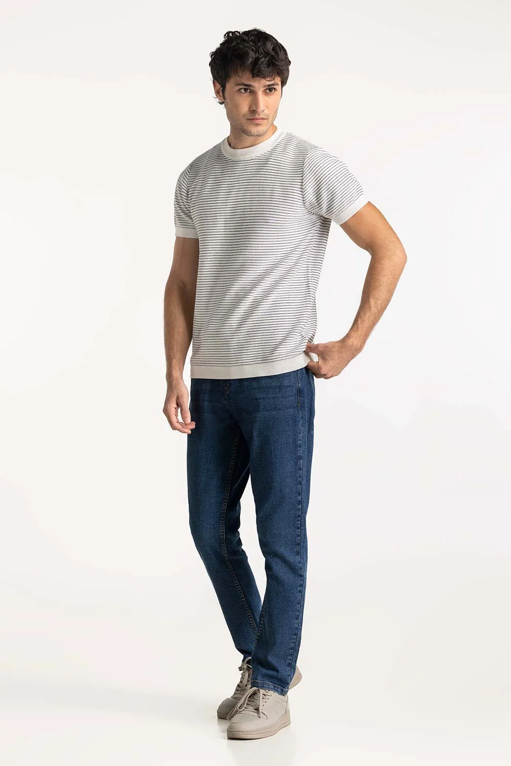 Sweater Knit Tee - Image 5