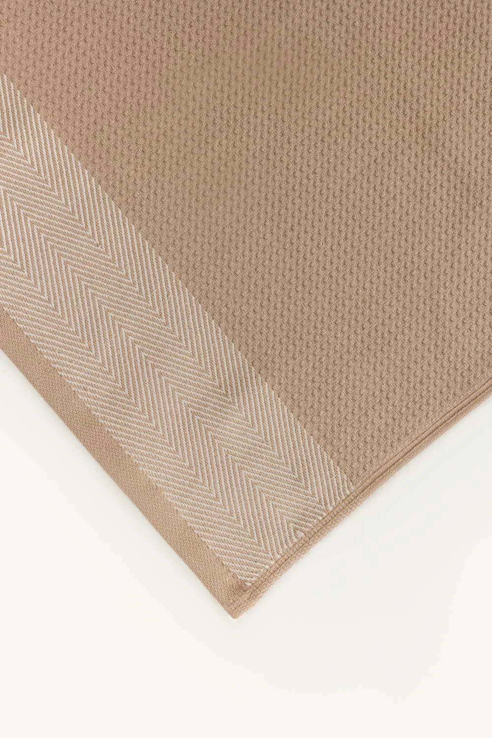 Tan Wheat Waffle Towel - Image 4