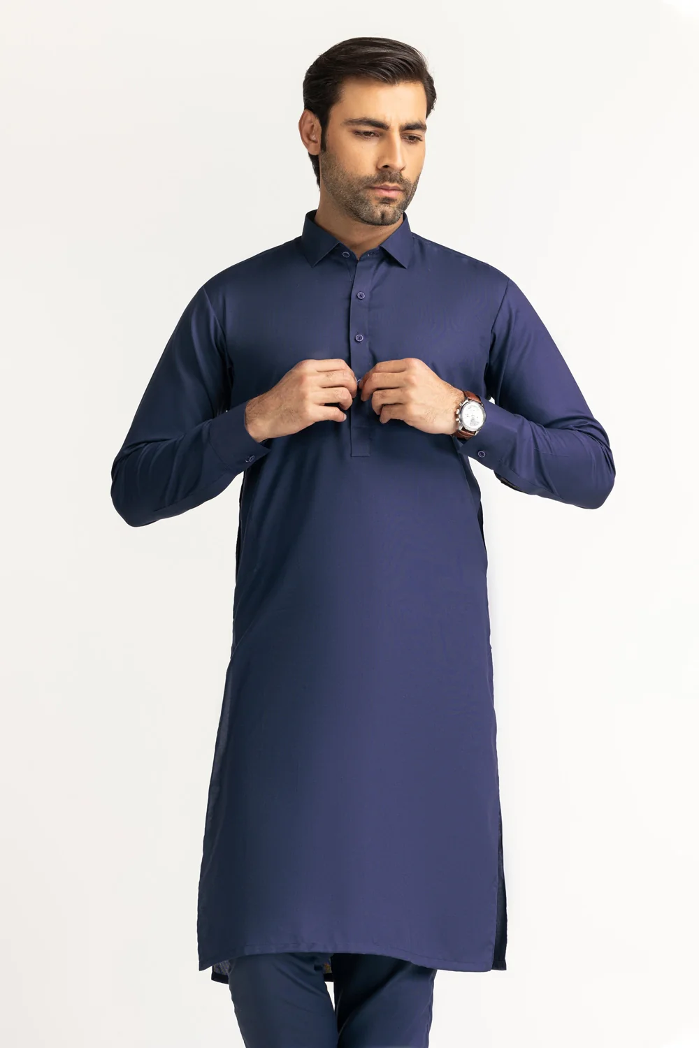 Tanabana Royal HB 09 Unstitched Fabric Cotton - Image 7