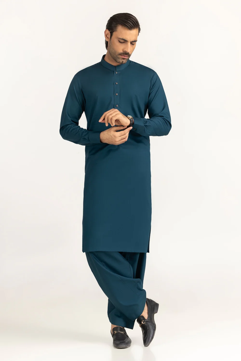 Tanabana Royal HB 12 Unstitched Fabric Cotton - Image 25