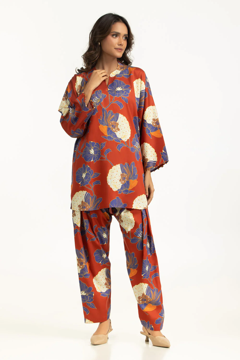 Tencil Viscose Printed Co-Ord Set