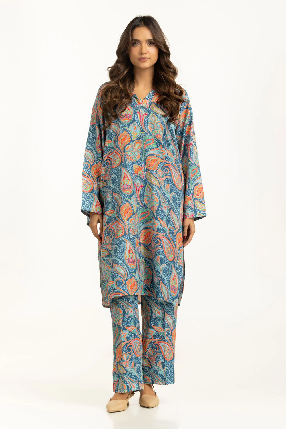Tencil Viscose Printed Co-Ord Set
