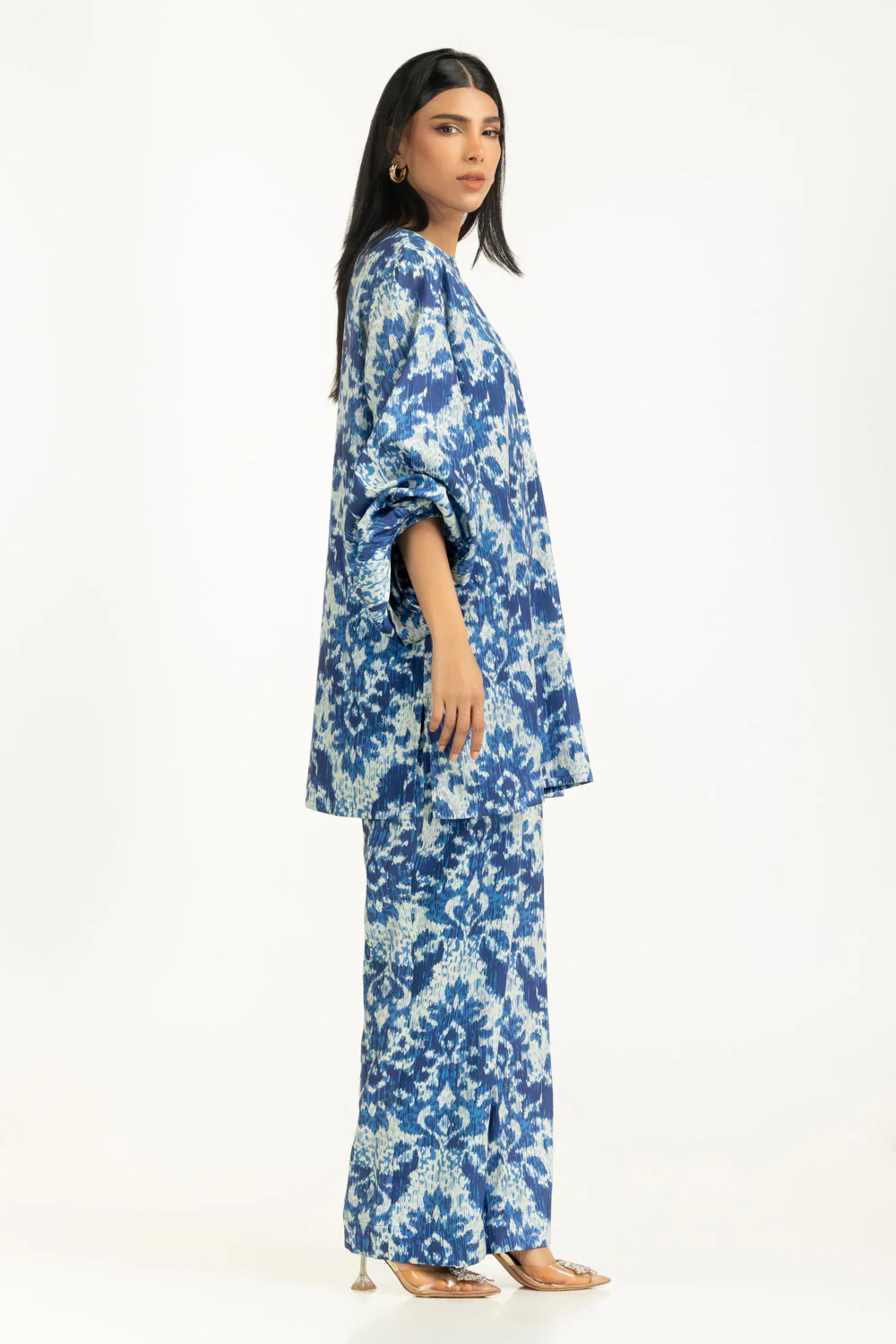 Tencil Viscose Printed Co-Ord Set - Image 4