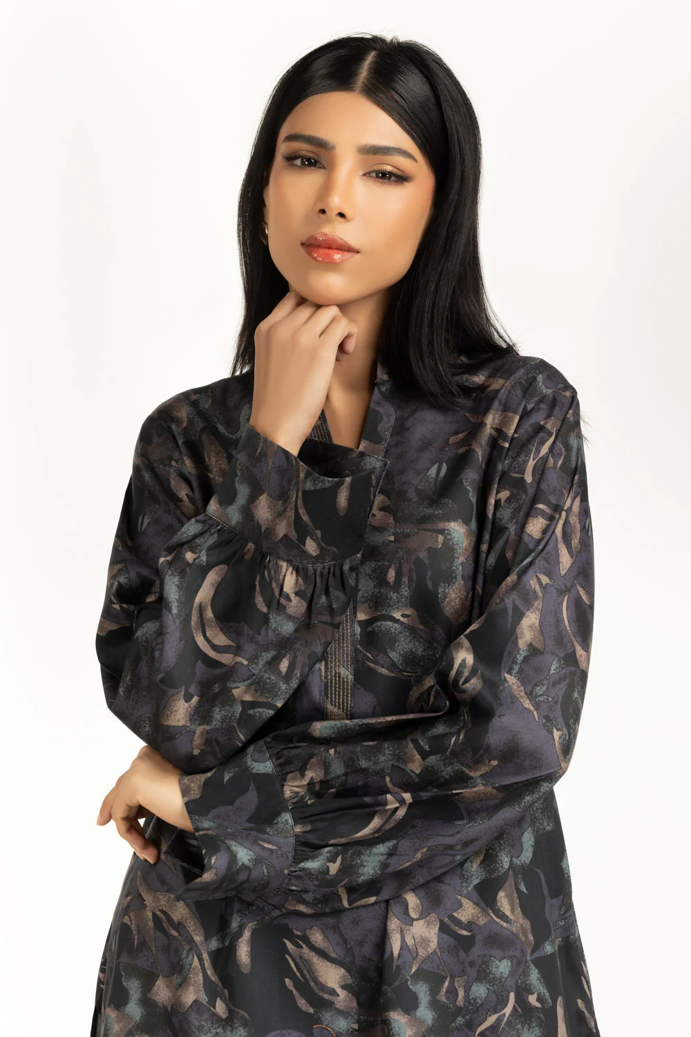 Tencil Viscose Printed Co-Ord Set - Image 2